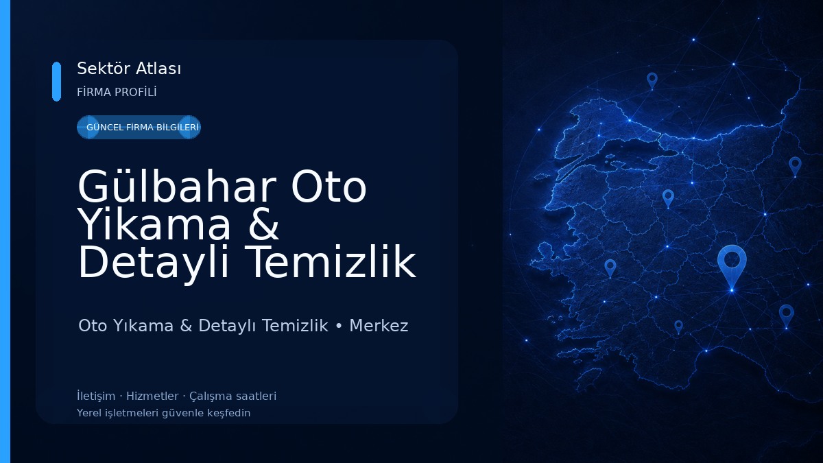 Gülbahar Oto Yikama & Detayli Temizlik Oto Yıkama & Detaylı Temizlik