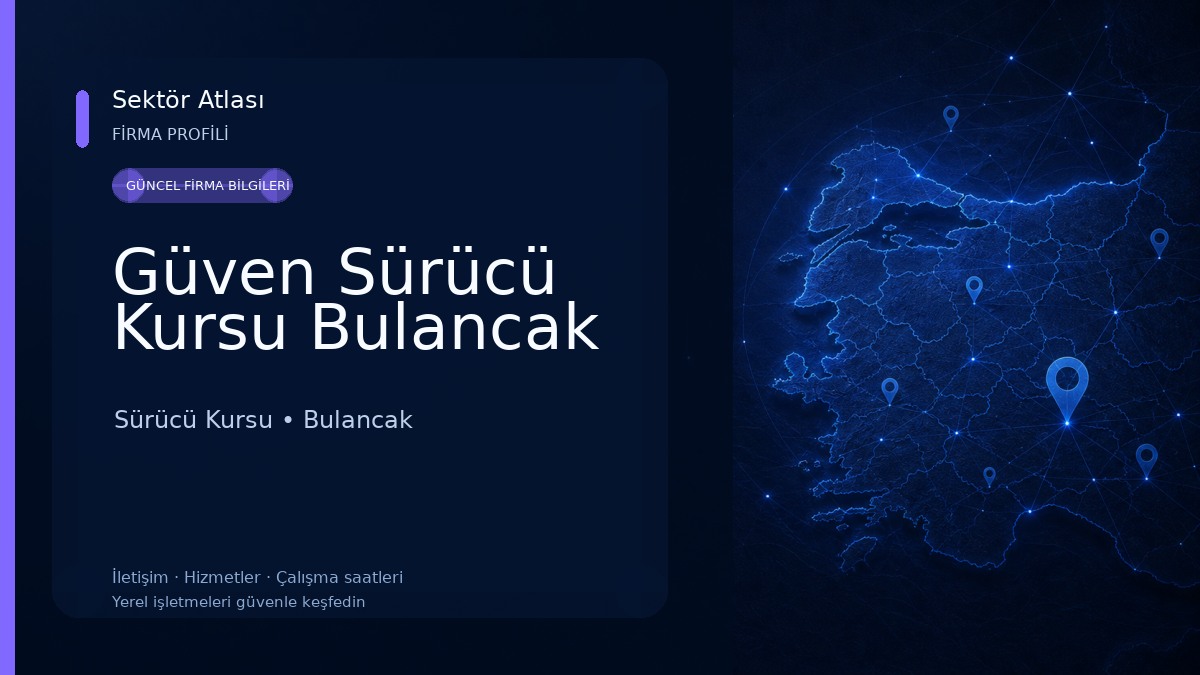 Güven Sürücü Kursu Bulancak Sürücü Kursu