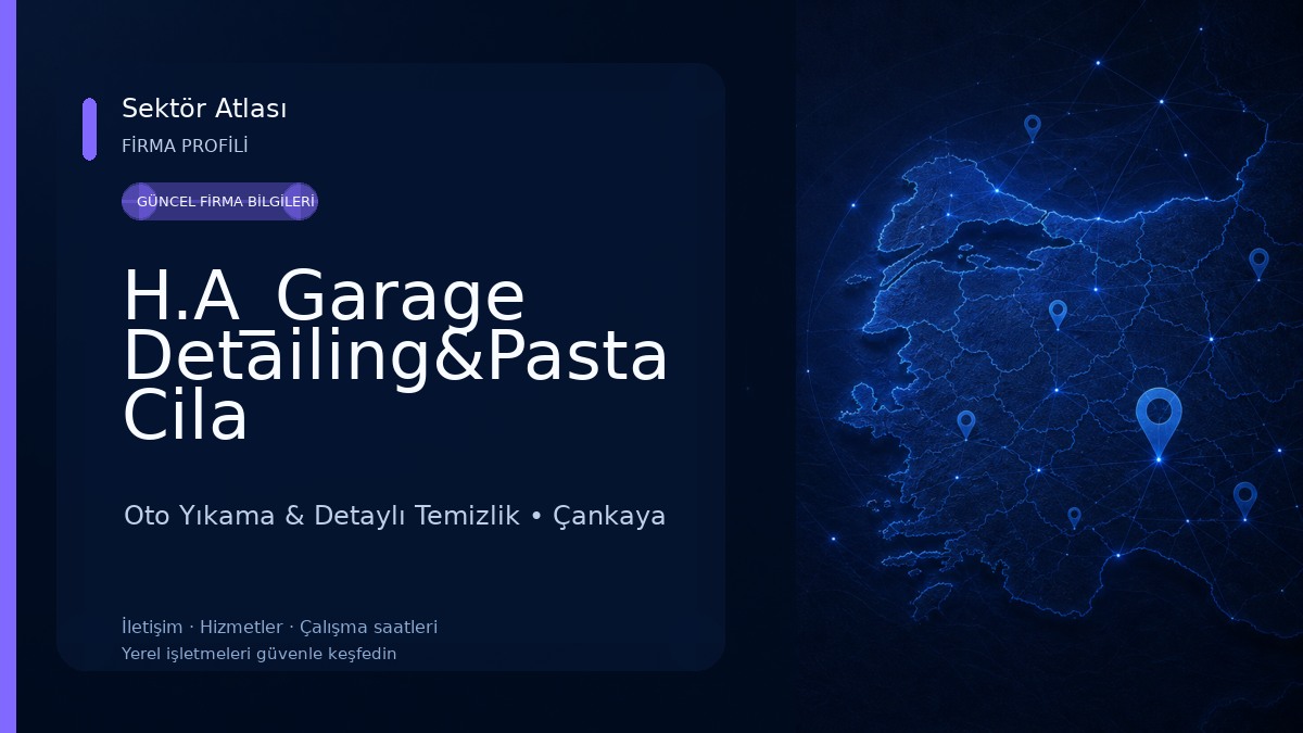 H.A_Garage Detailing&Pasta Cila