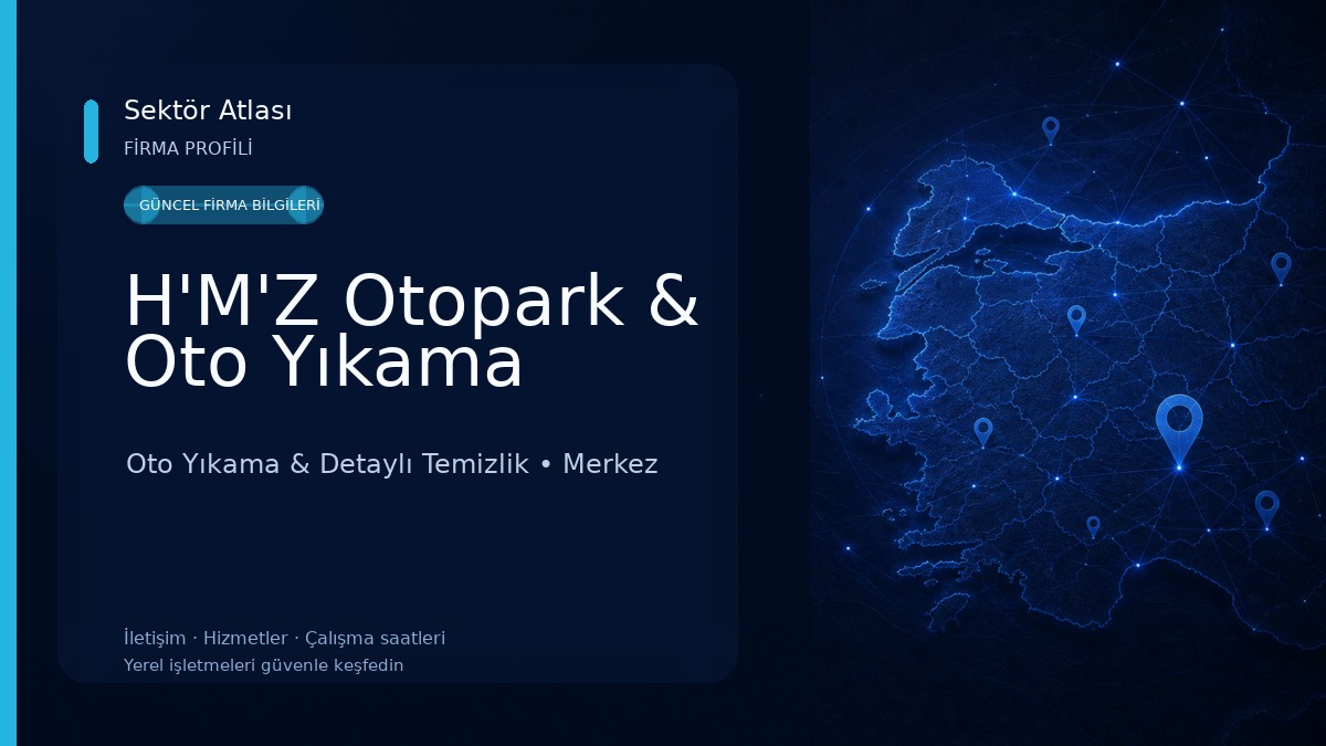 H'M'Z Otopark & Oto Yıkama Oto Yıkama & Detaylı Temizlik