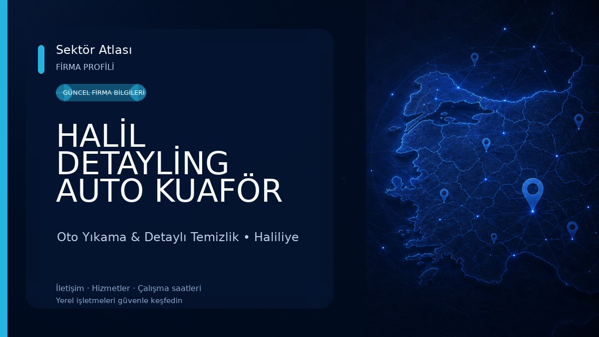 HALİL DETAYLİNG AUTO KUAFÖR SALONU 👑 Oto Yıkama & Detaylı Temizlik