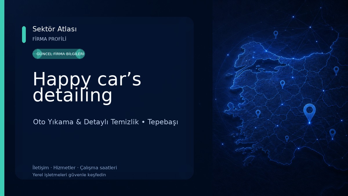 Happy car’s detailing