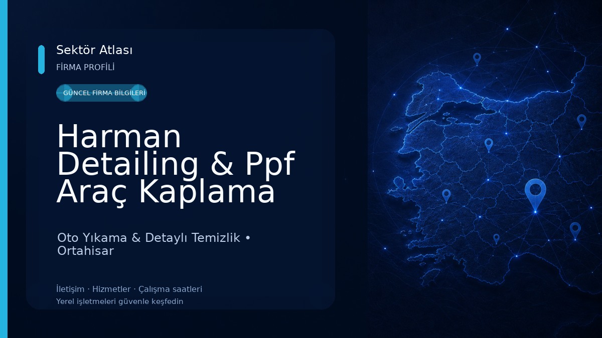 Harman Detailing & Ppf Araç Kaplama Merkezi Oto Yıkama & Detaylı Temizlik