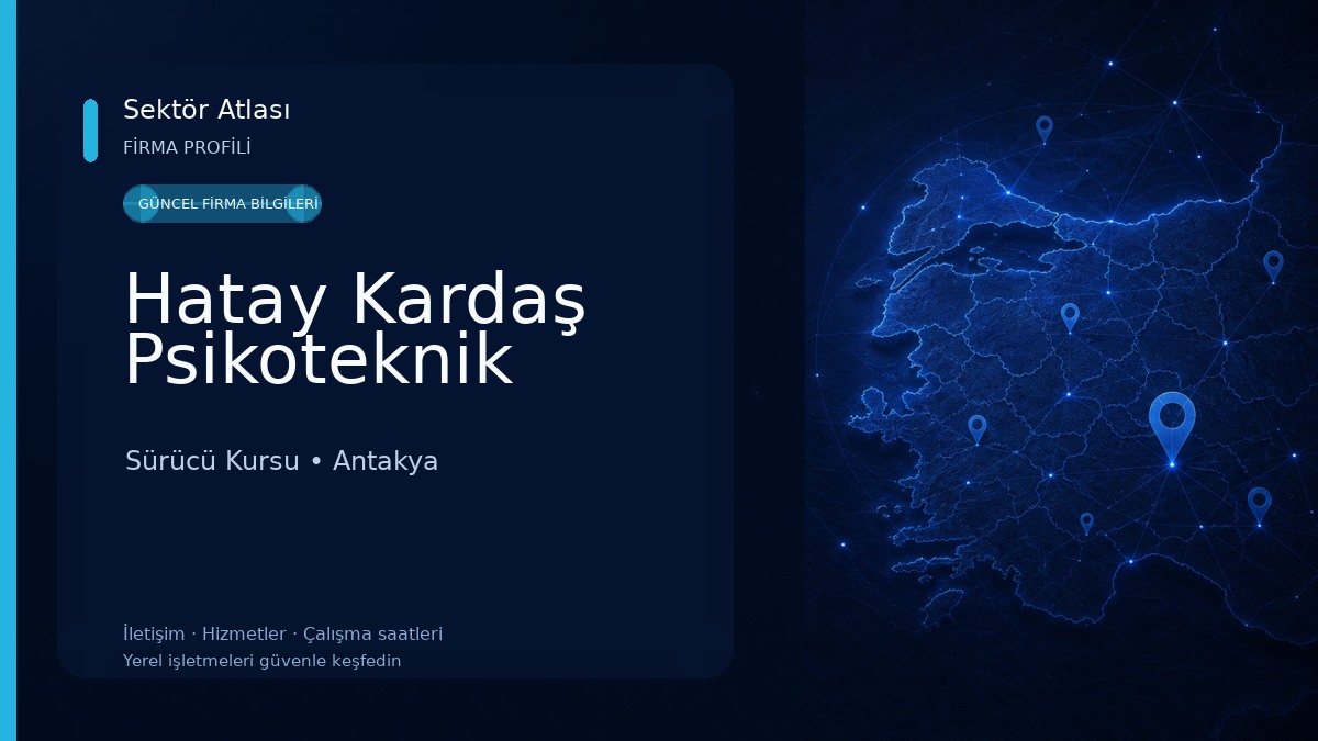 Hatay Kardaş Psikoteknik 