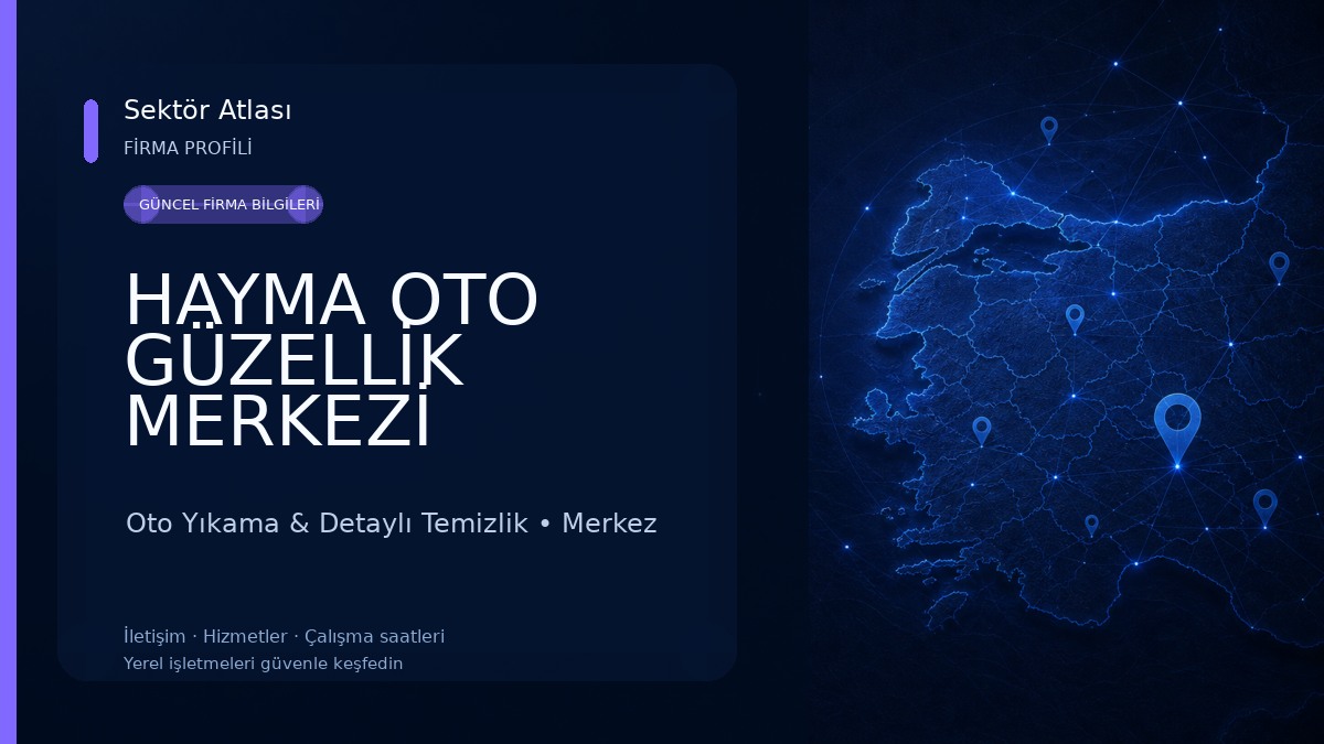 HAYMA OTO GÜZELLİK MERKEZİ Oto Yıkama & Detaylı Temizlik