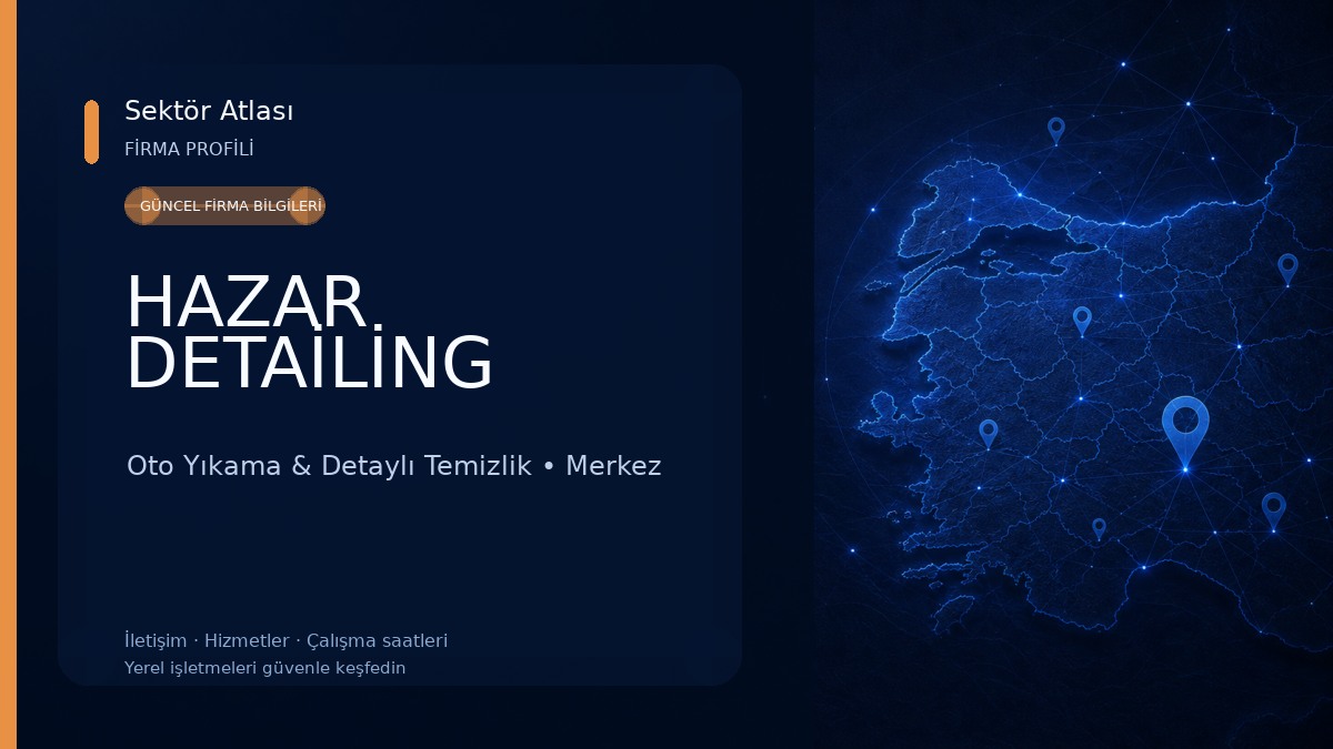 HAZAR DETAİLİNG Oto Yıkama & Detaylı Temizlik