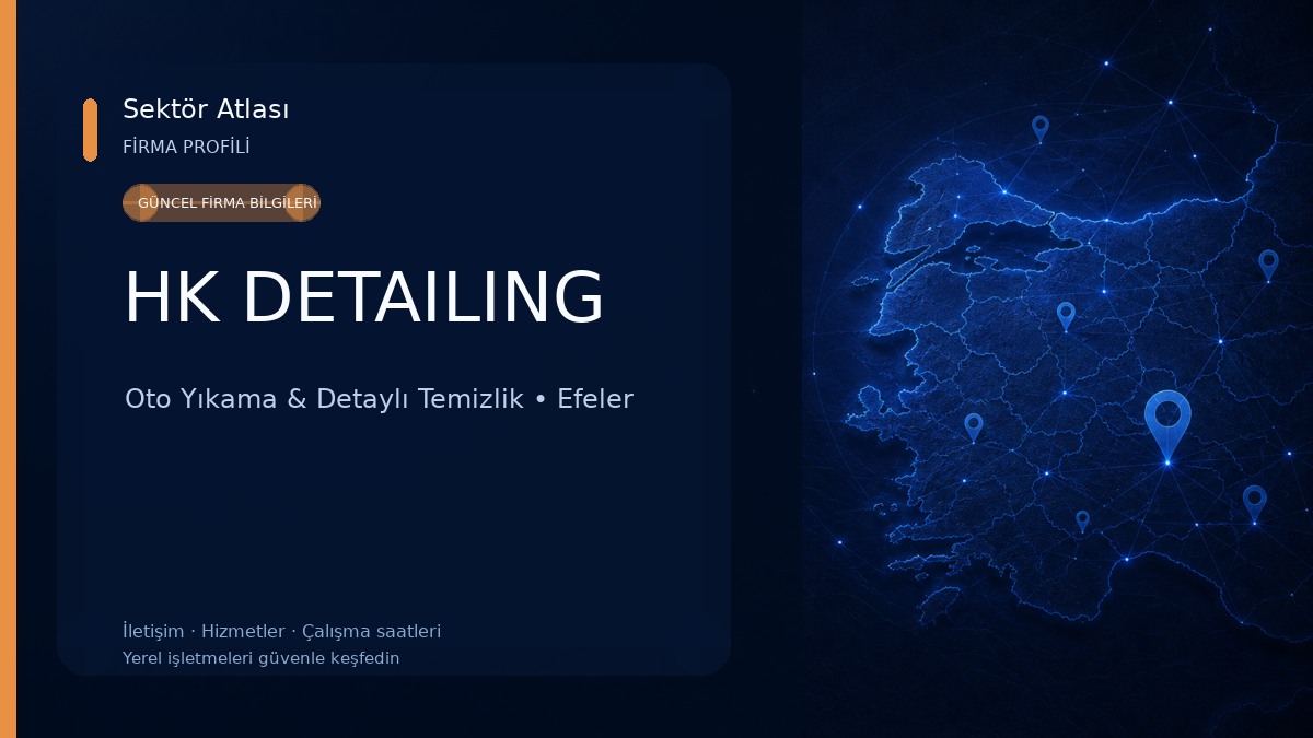 HK DETAILING Oto Yıkama & Detaylı Temizlik