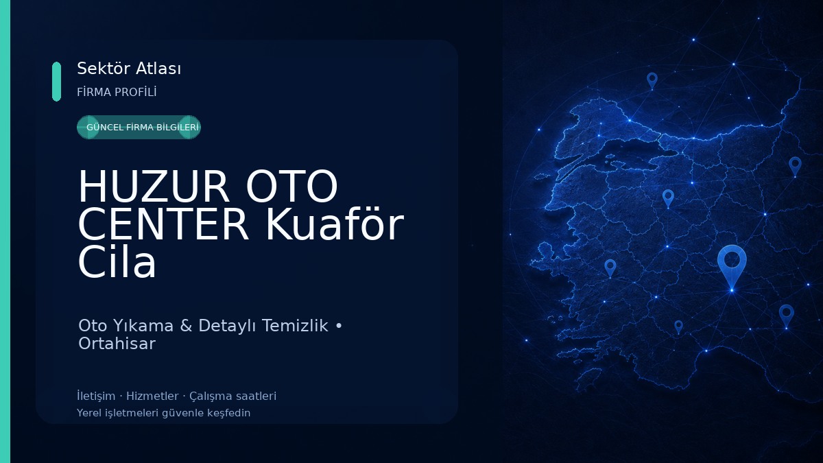 HUZUR OTO CENTER Kuaför Cila Salonu-TRABZON