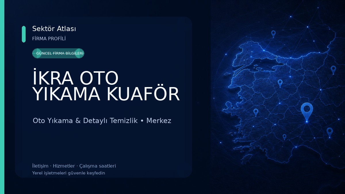 İKRA OTO YIKAMA KUAFÖR Oto Yıkama & Detaylı Temizlik