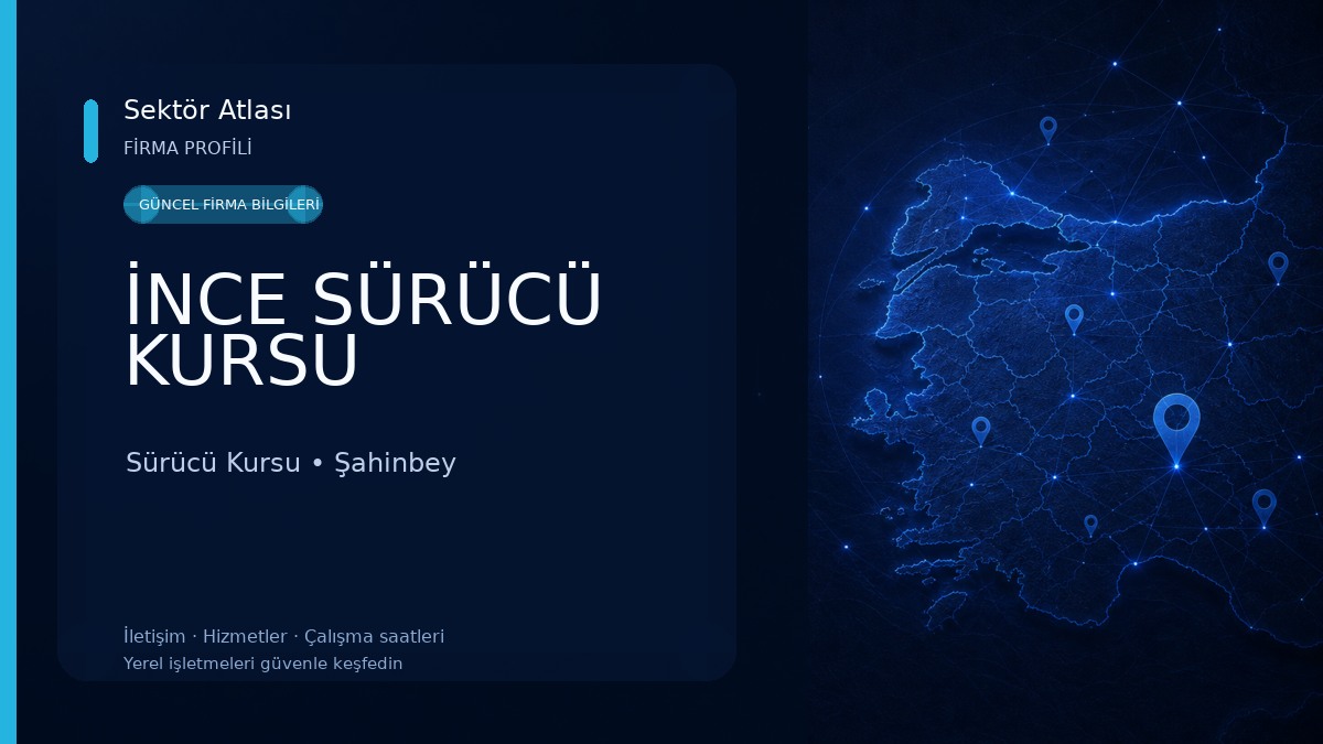 İNCE SÜRÜCÜ KURSU Sürücü Kursu