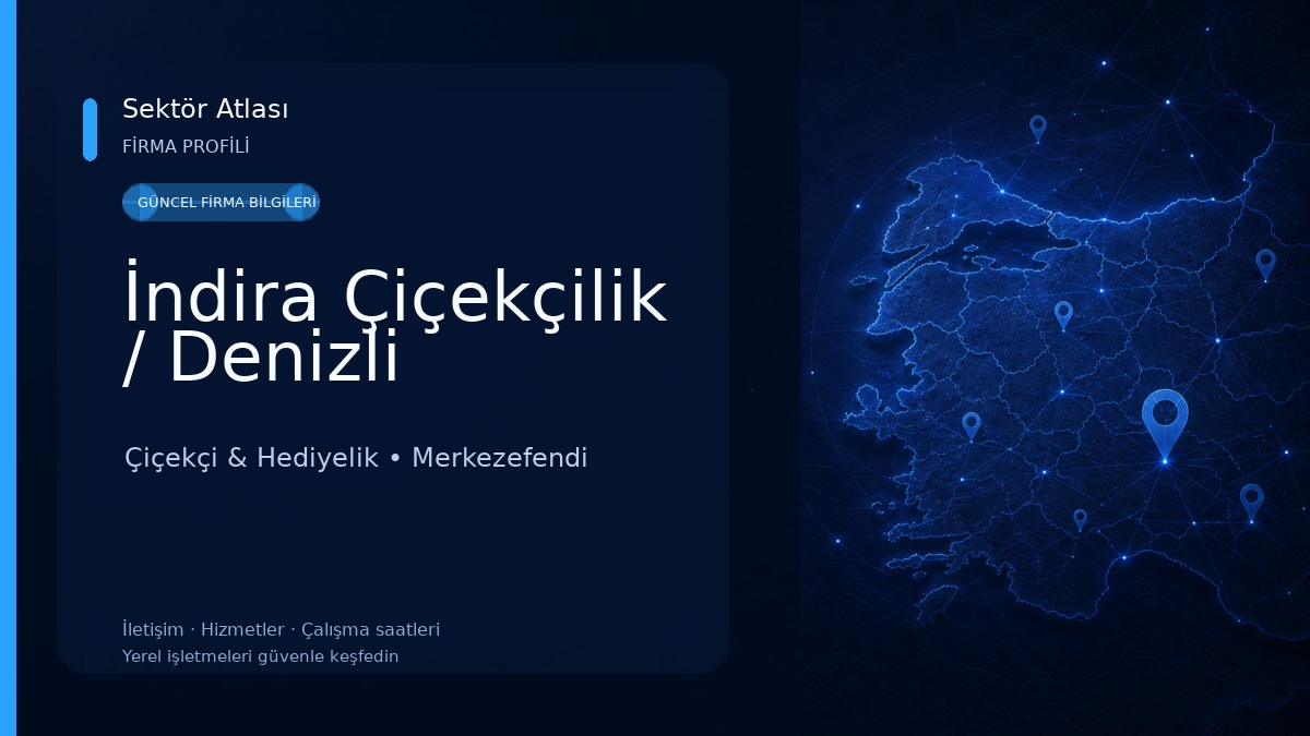 İndira Çiçekçilik / Denizli
