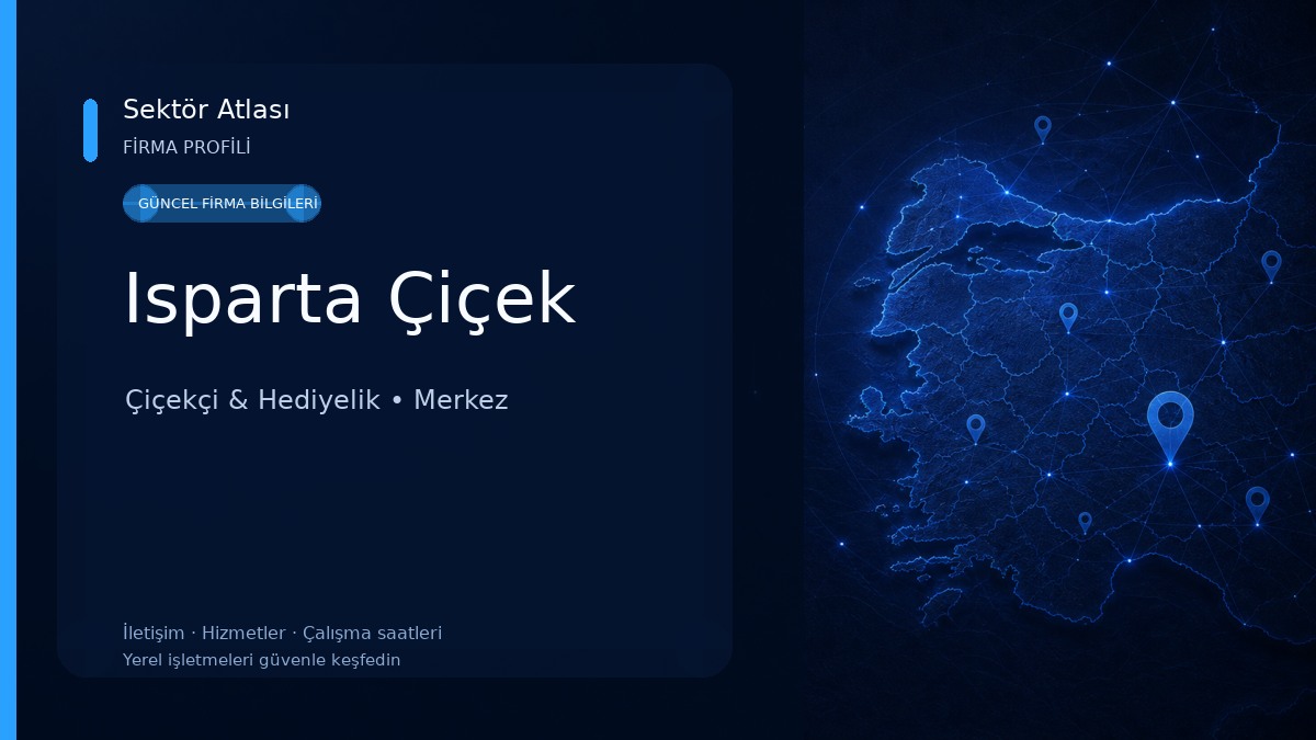 Isparta Çiçek Çiçekçi & Hediyelik