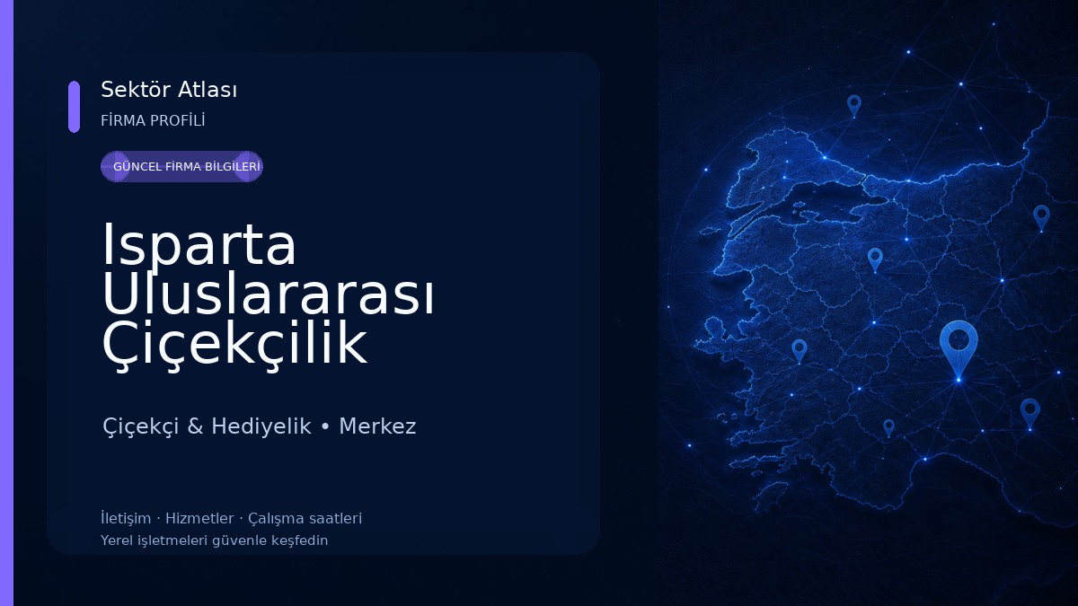 Isparta Uluslararası Çiçekçilik