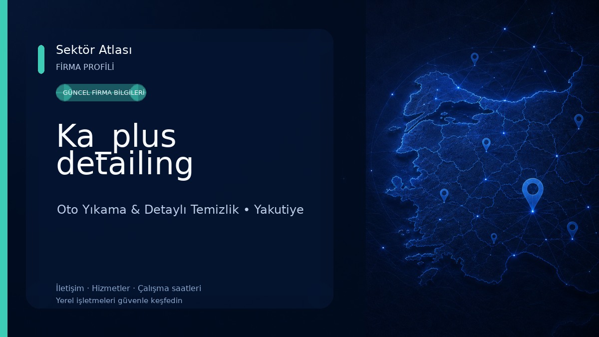 Ka_plus detailing Oto Yıkama & Detaylı Temizlik