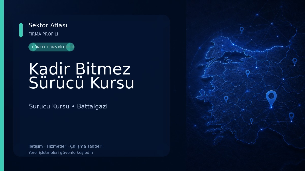 Kadir Bitmez Sürücü Kursu Sürücü Kursu