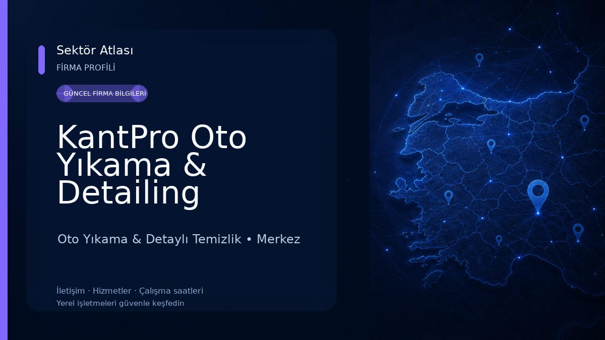 KantPro Oto Yıkama & Detailing