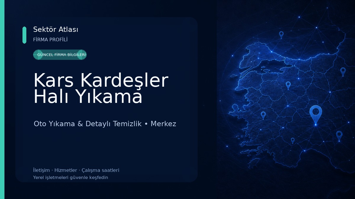 Kars Kardeşler Halı Yıkama Oto Yıkama & Detaylı Temizlik