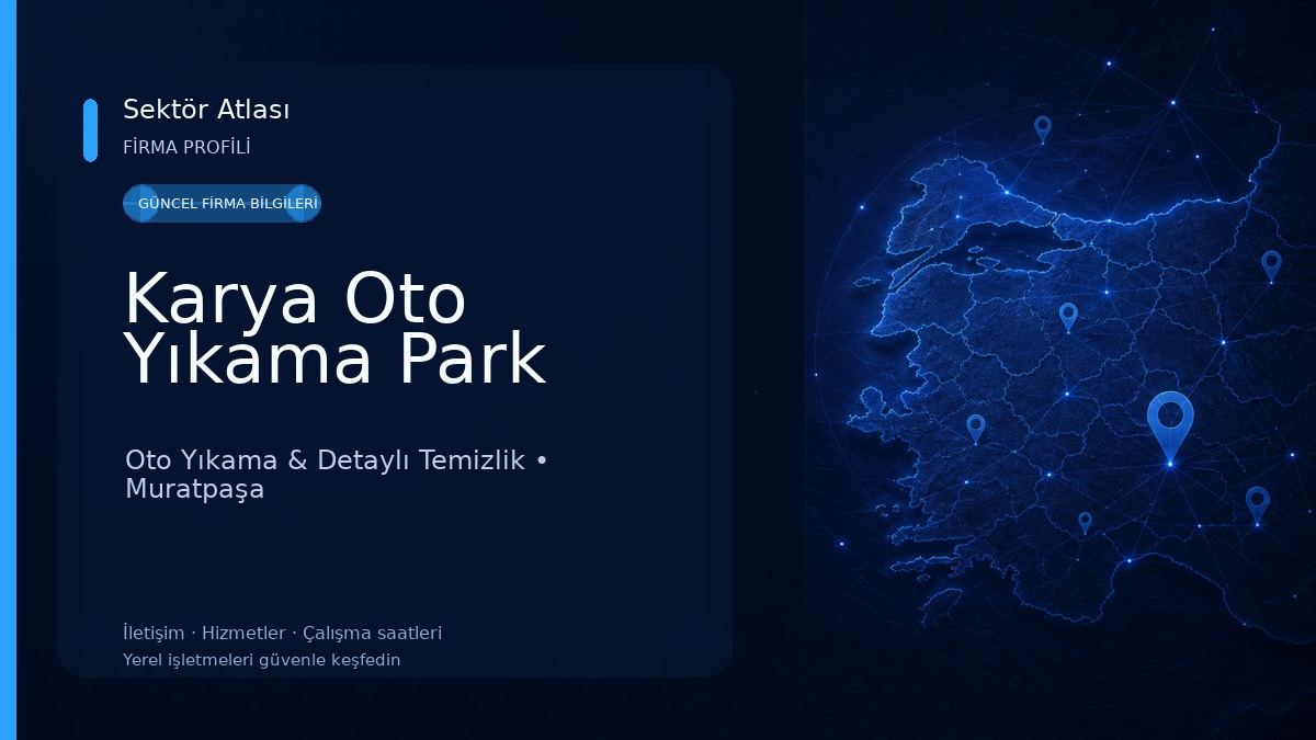 Karya Oto Yıkama Park Oto Yıkama & Detaylı Temizlik