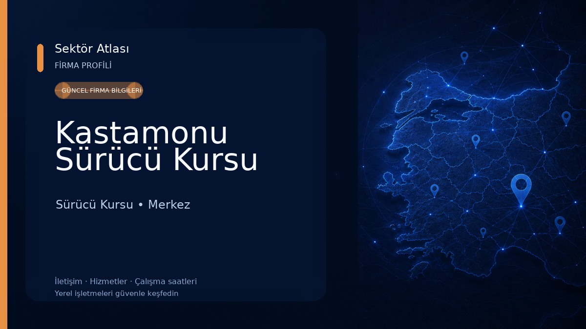 Kastamonu Sürücü Kursu 