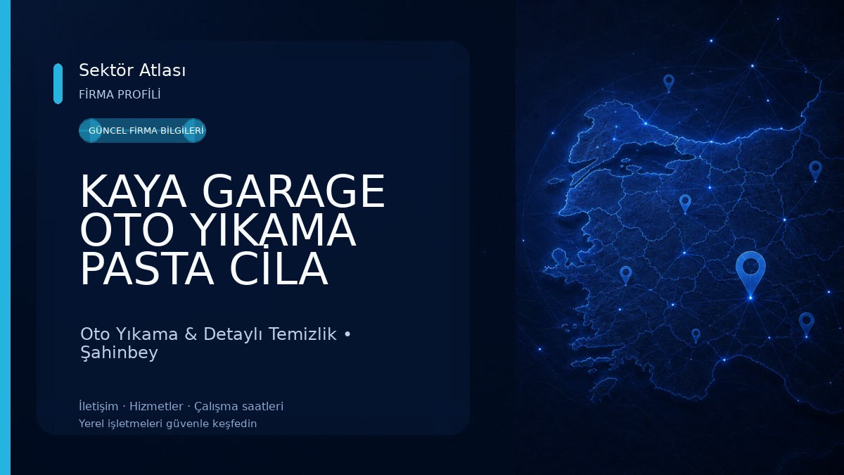 KAYA GARAGE OTO YIKAMA PASTA CİLA DETAYLI TEMİZLİK