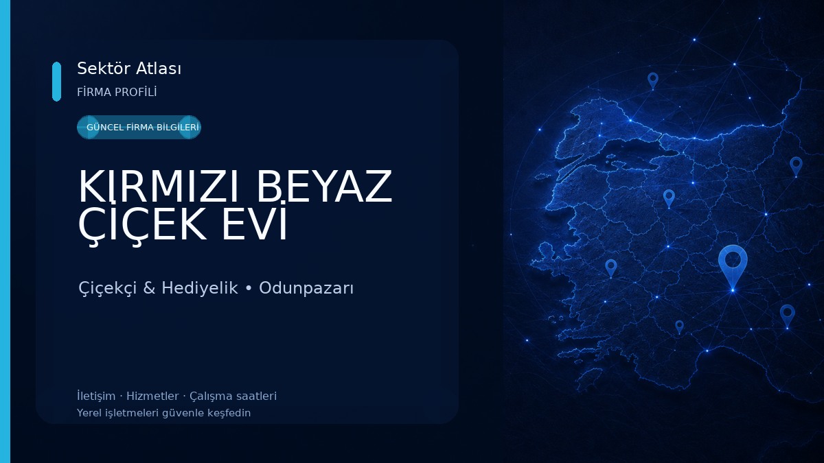 KIRMIZI BEYAZ ÇİÇEK EVİ