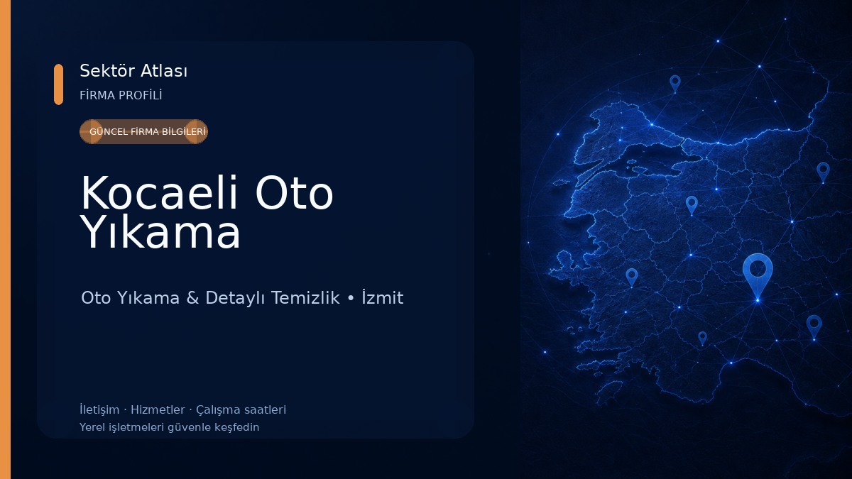 Kocaeli Oto Yıkama Oto Yıkama & Detaylı Temizlik