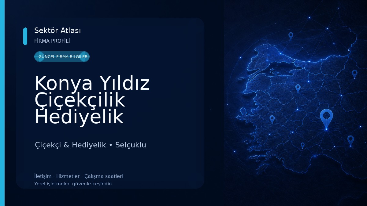 Konya Yıldız Çiçekçilik Hediyelik Çiçekçi & Hediyelik