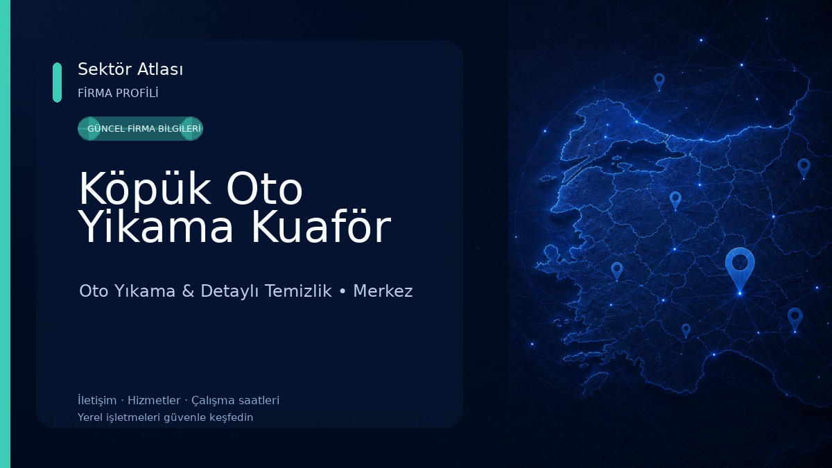 Köpük Oto Yikama Kuaför Oto Yıkama & Detaylı Temizlik