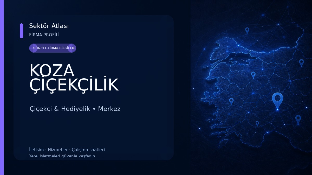 KOZA ÇİÇEKÇİLİK