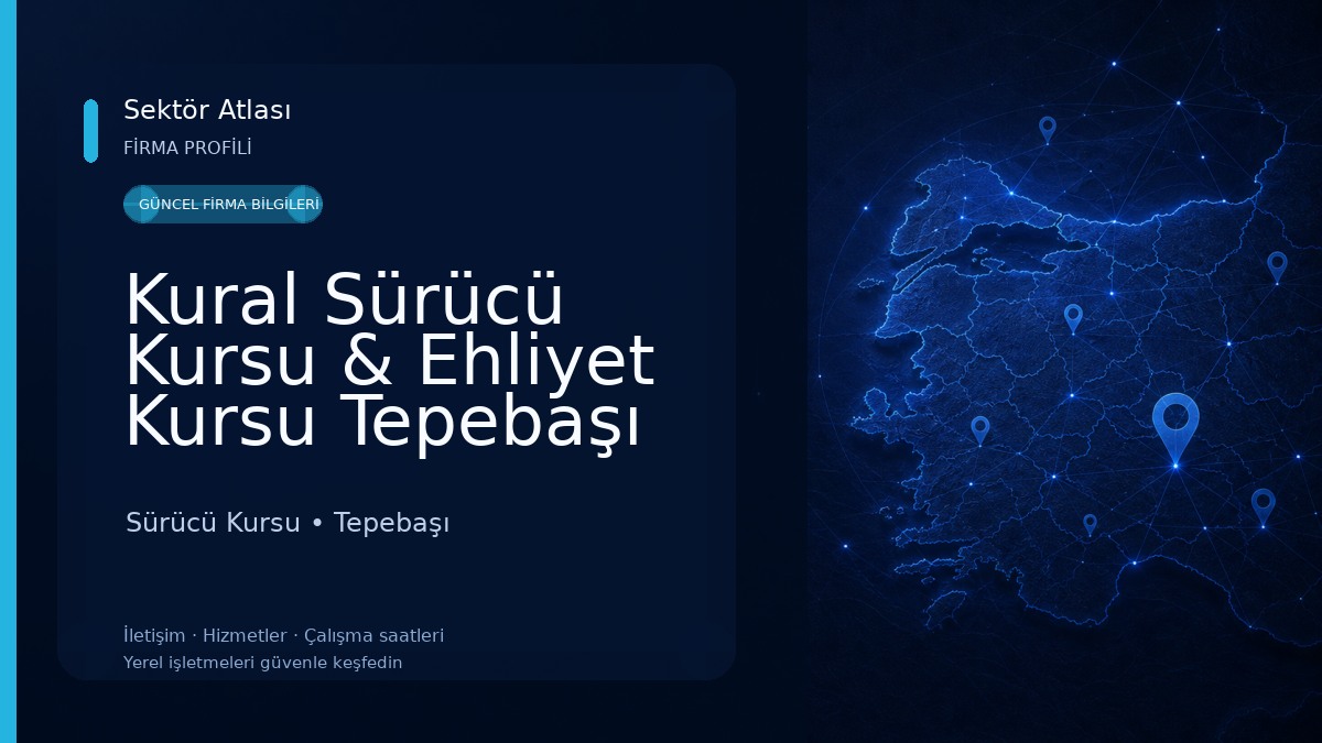 Kural Sürücü Kursu & Ehliyet Kursu Tepebaşı & B Ehliyet Sürücü Kursu