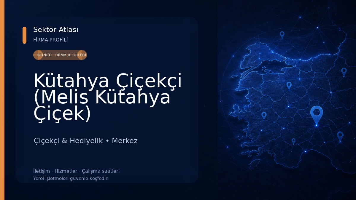 Kütahya Çiçekçi (Melis Kütahya Çiçek) Çiçekçi & Hediyelik