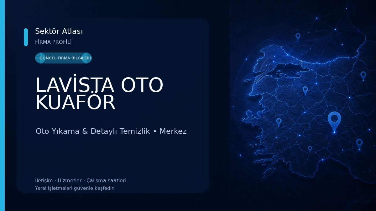 LAVİSTA OTO KUAFÖR Oto Yıkama & Detaylı Temizlik