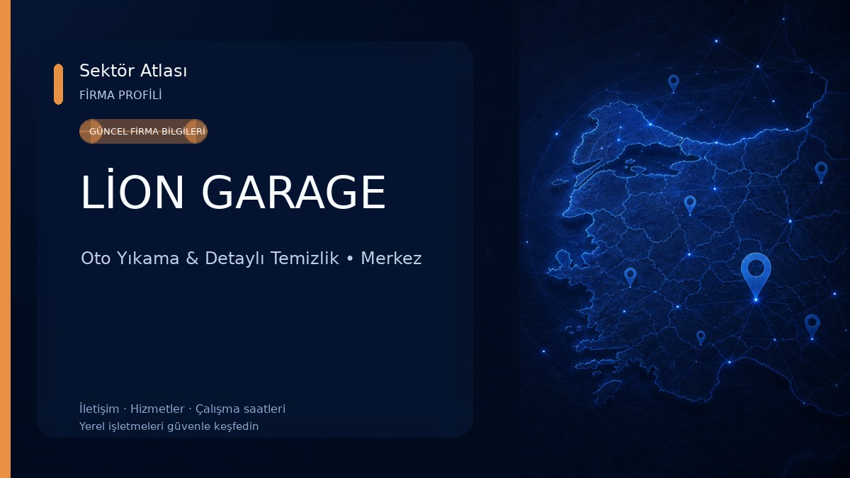 LİON GARAGE Oto Yıkama & Detaylı Temizlik