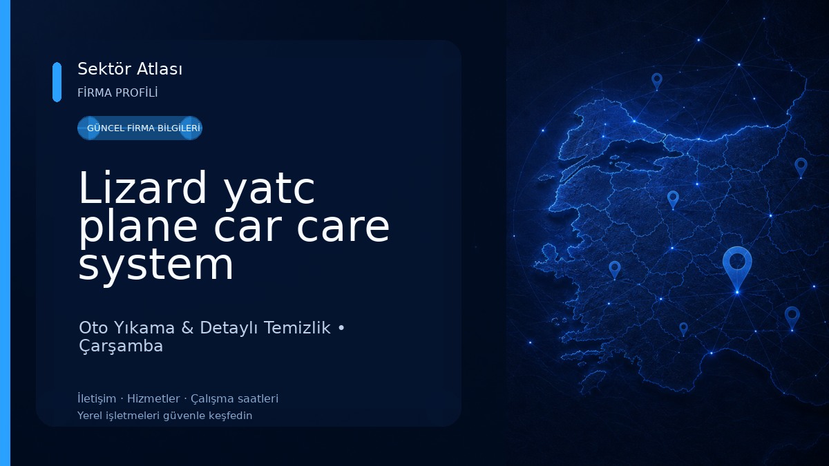 Lizard yatc plane car care system
