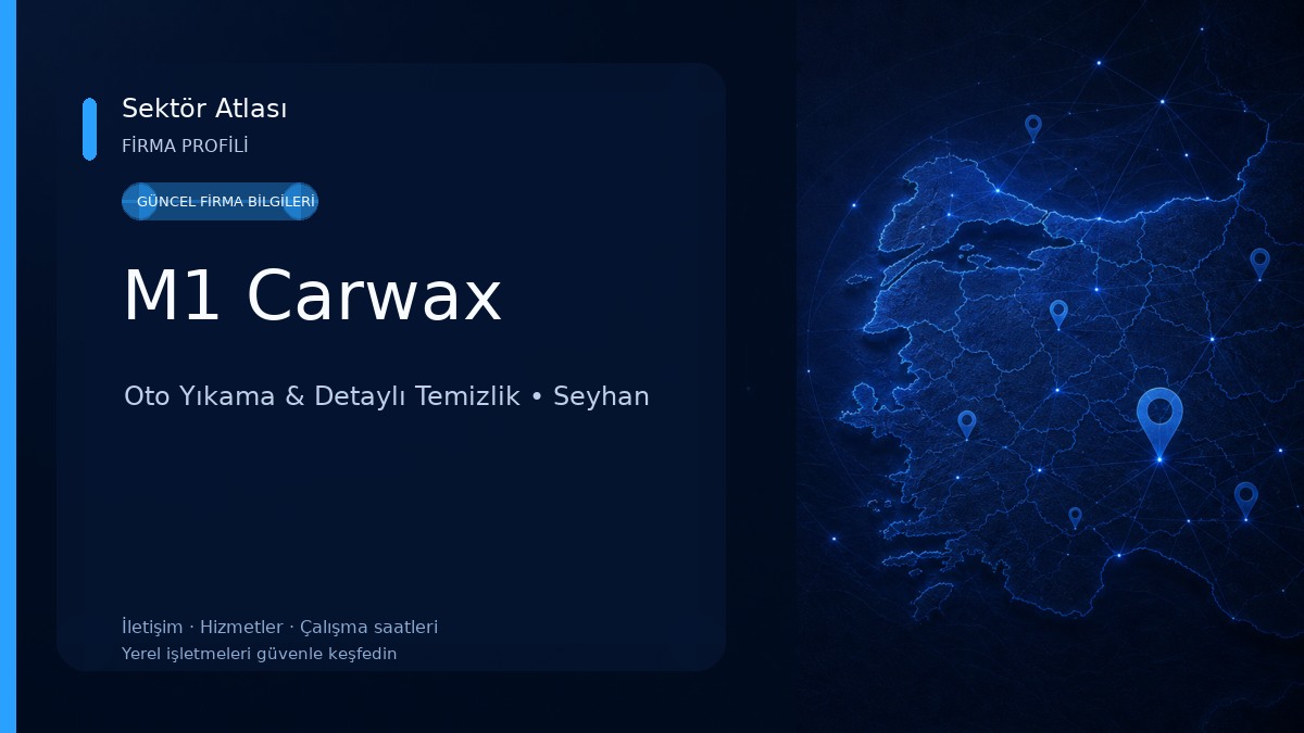 M1 Carwax Oto Yıkama & Detaylı Temizlik