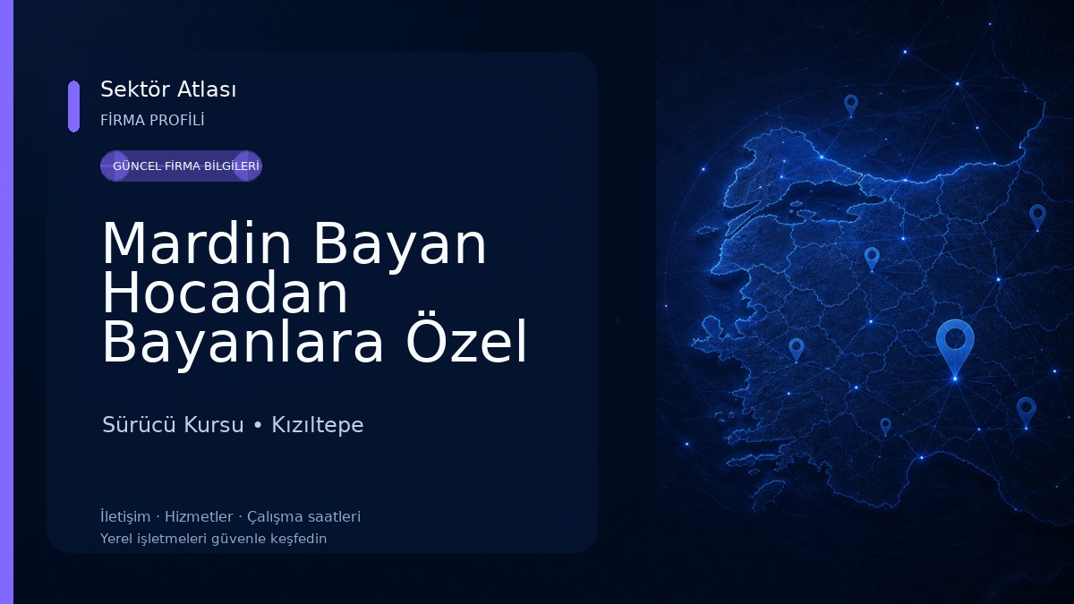 Mardin Bayan Hocadan Bayanlara Özel Direksiyon Dersi