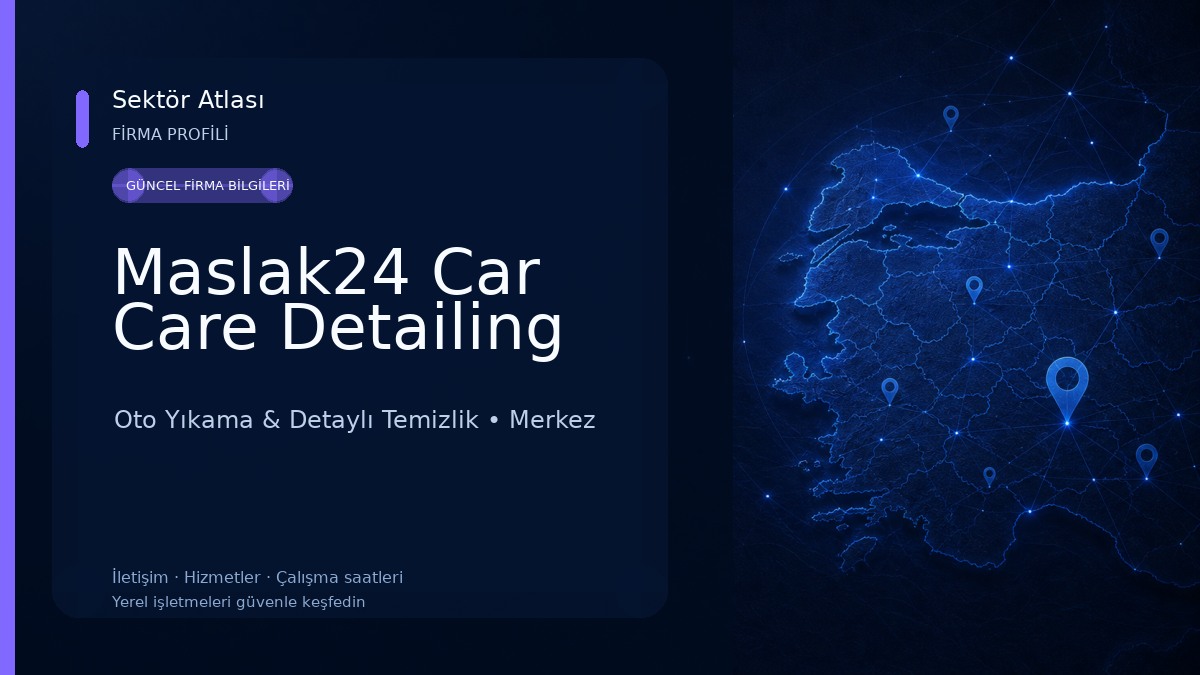 Maslak24 Car Care Detailing 