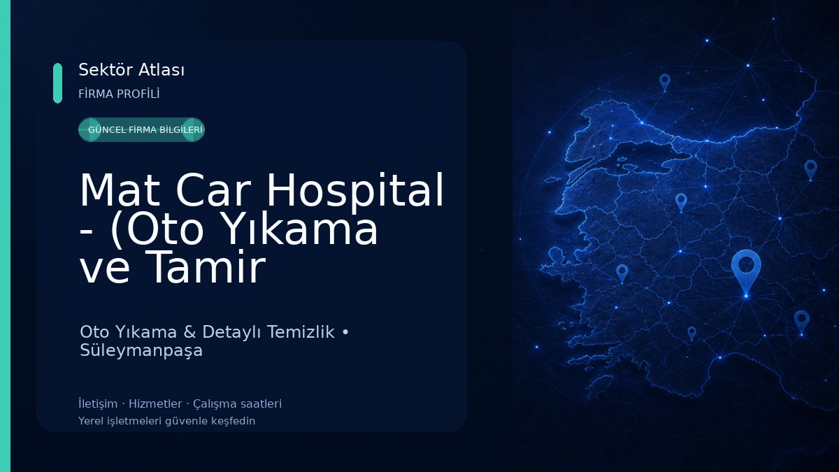 Mat Car Hospital - (Oto Yıkama ve Tamir Atölyesi) Oto Yıkama & Detaylı Temizlik