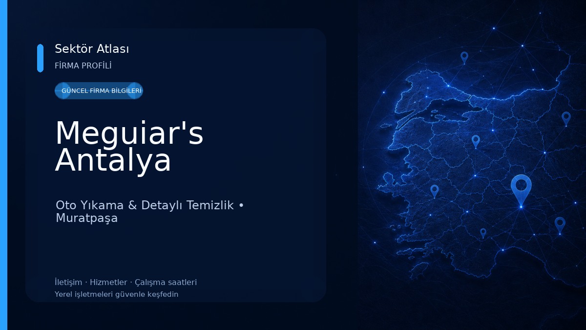 Meguiar's Antalya