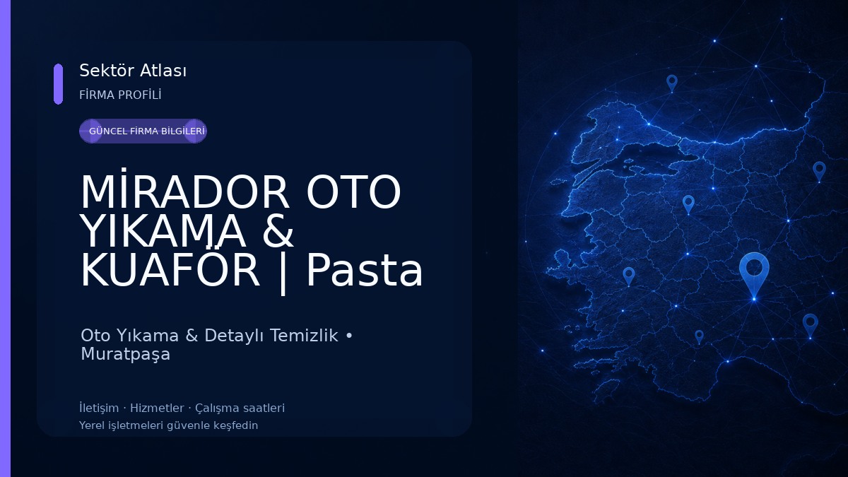 MİRADOR OTO YIKAMA & KUAFÖR | Pasta - Cila, Detaylı Temizlik, Far Temizliği, Seramik Koruma, Seramik Kaplama,