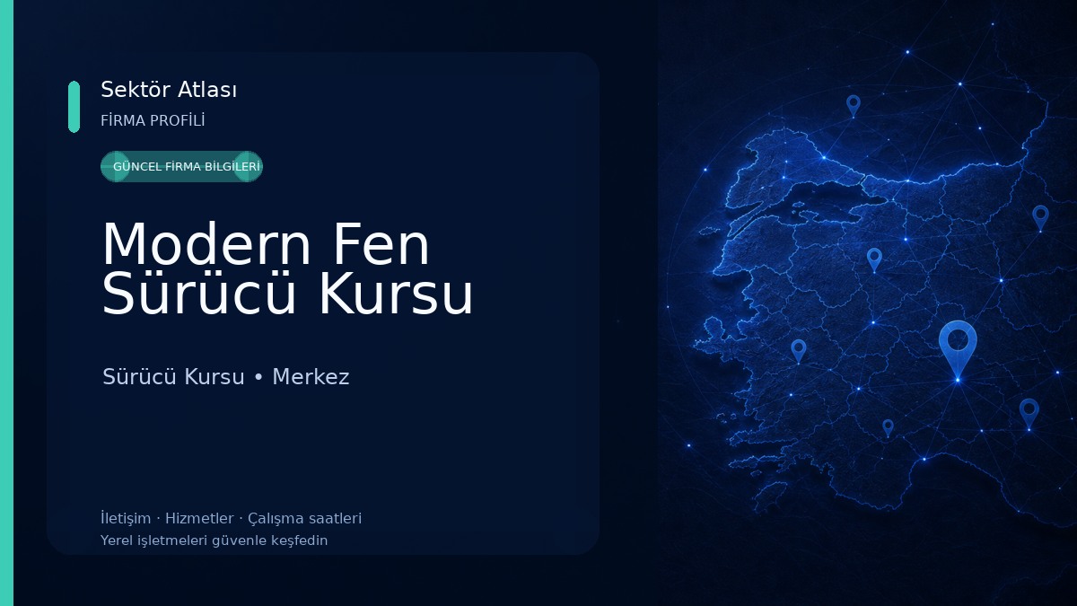 Modern Fen Sürücü Kursu