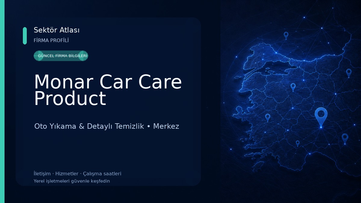 Monar Car Care Product