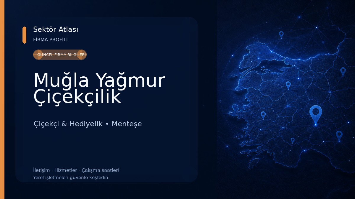 Muğla Yağmur Çiçekçilik 
