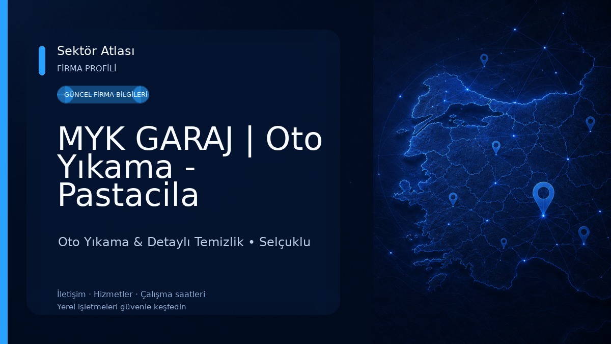 MYK GARAJ | Oto Yıkama - Pastacila Oto Yıkama & Detaylı Temizlik
