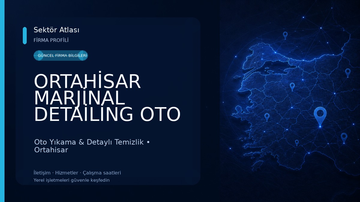 ORTAHİSAR MARJİNAL DETAİLİNG OTO YIKAMA Oto Yıkama & Detaylı Temizlik