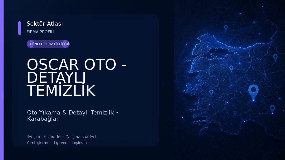 OSCAR OTO - DETAYLI TEMİZLİK Oto Yıkama & Detaylı Temizlik