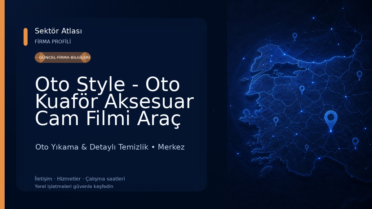 Oto Style - Oto Kuaför Aksesuar Cam Filmi Araç Kaplama Vagcom - Yozgat Gizli Özellik Açma Oto Yıkama & Detaylı Temizlik