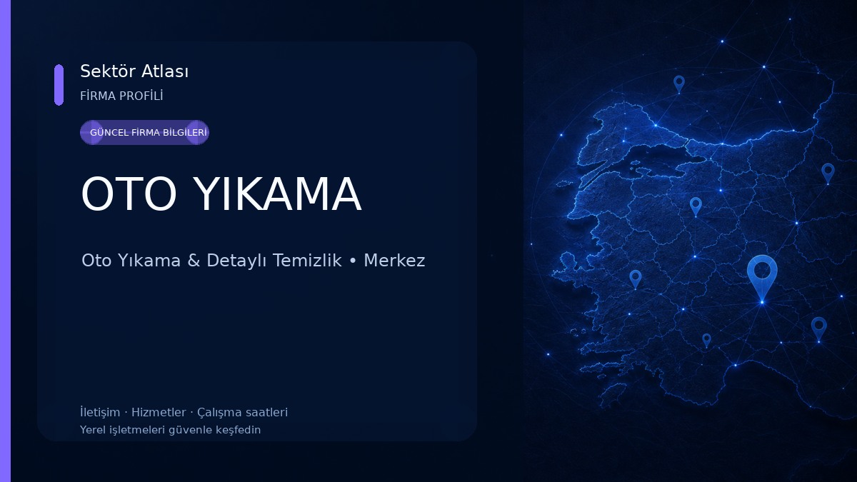 OTO YIKAMA Oto Yıkama & Detaylı Temizlik