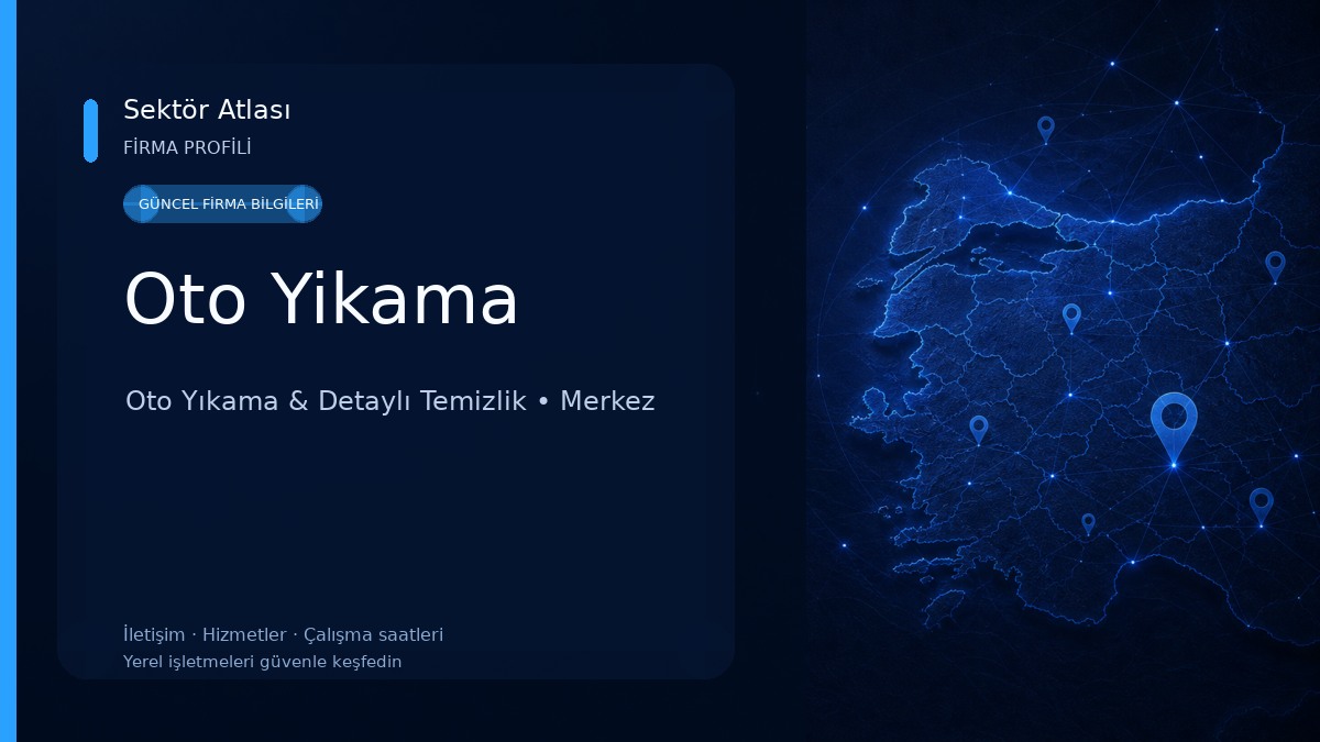 Oto Yikama Oto Yıkama & Detaylı Temizlik