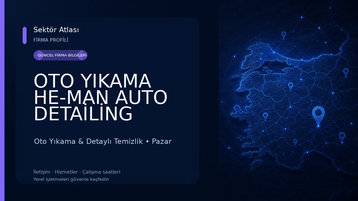 OTO YIKAMA HE-MAN AUTO DETAİLİNG